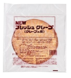 冷凍クレープ生地