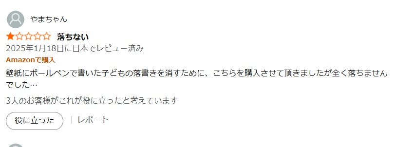悪い口コミ